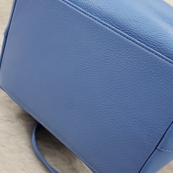 ⛔Tory Burch Brody Backpack Leather Montego Blue - Picture 5 of 7